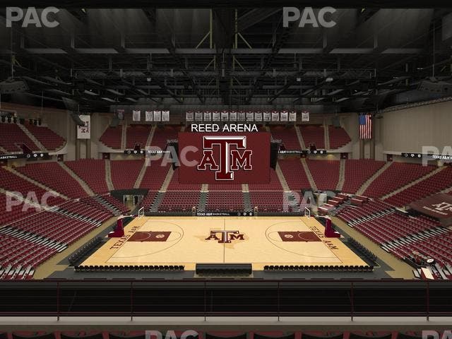 Reed Arena - Section 205 Seat View