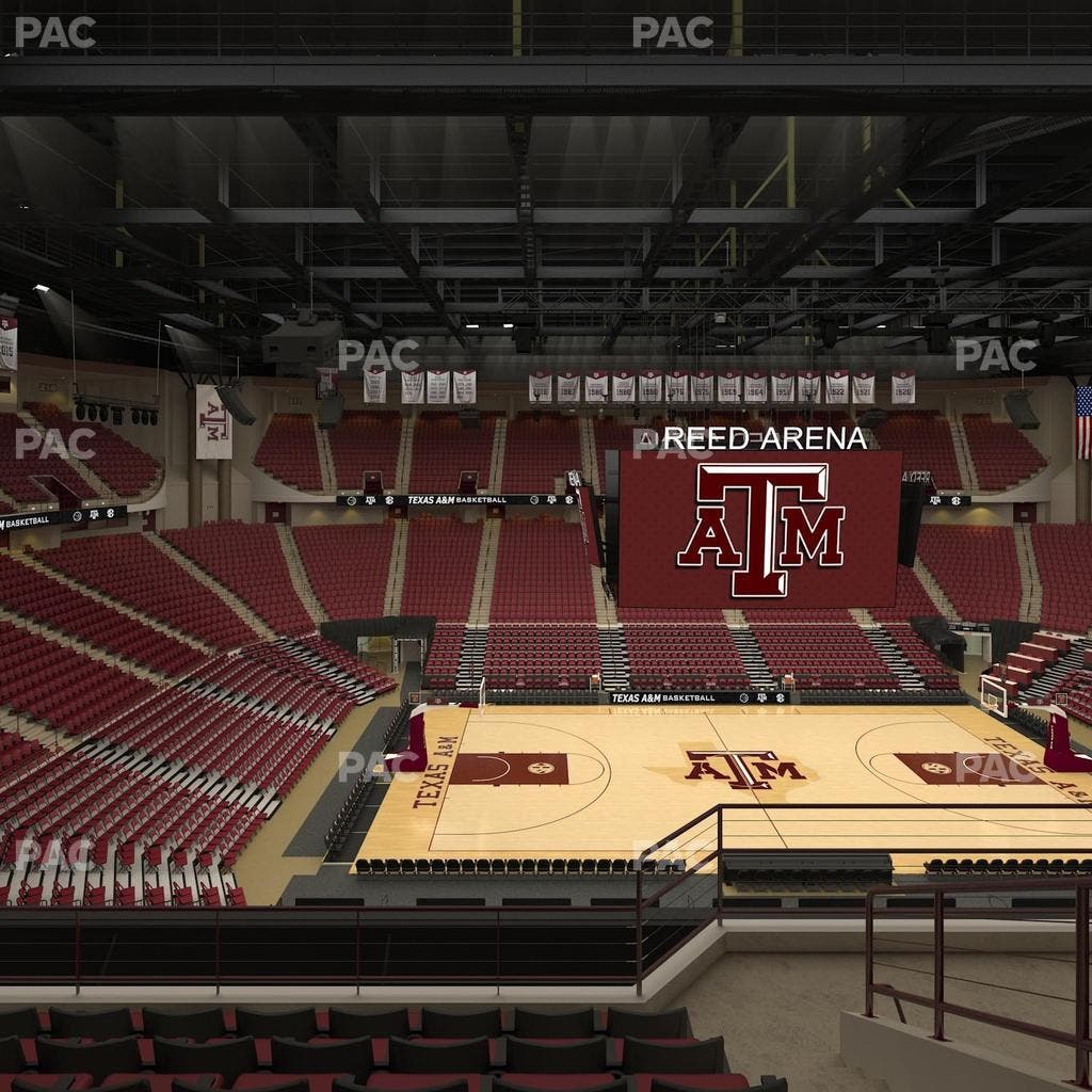Reed Arena - Section 206 Seat View