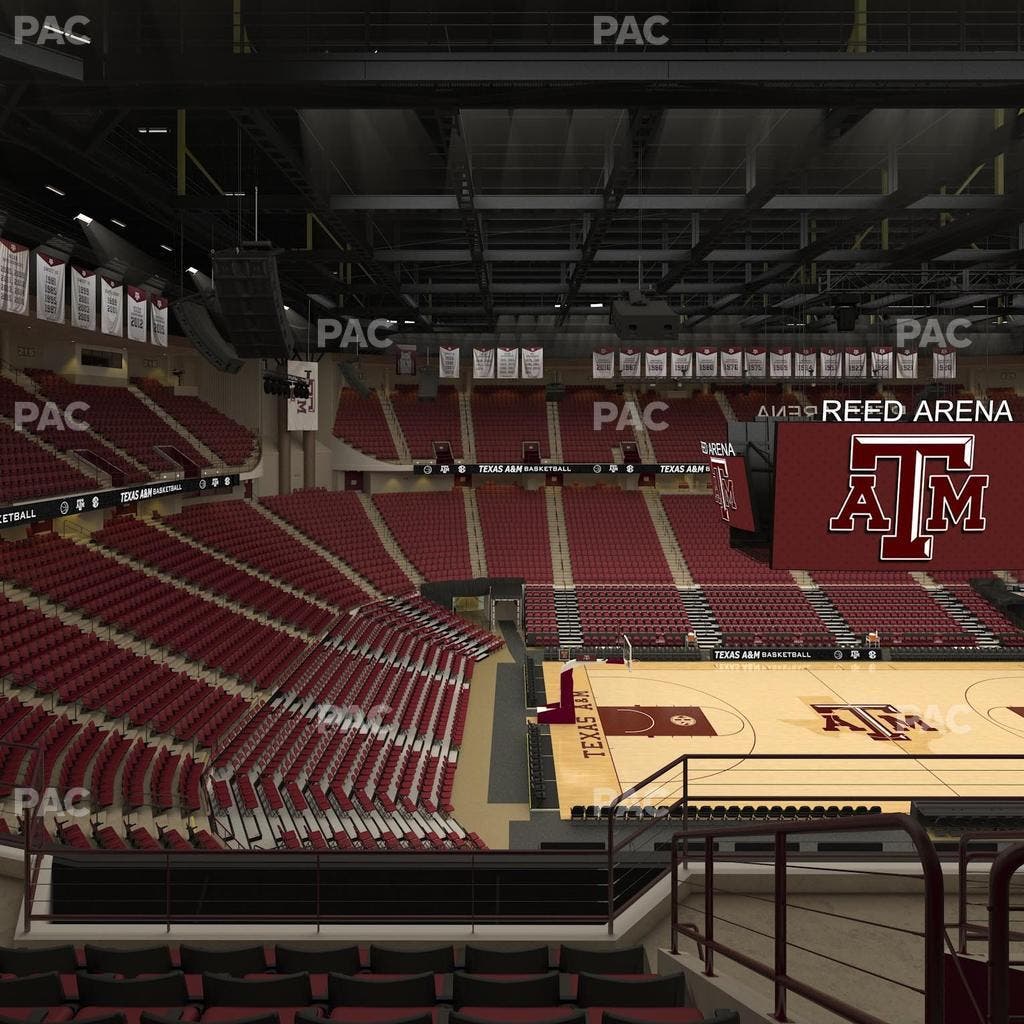 Reed Arena - Section 207 Seat View