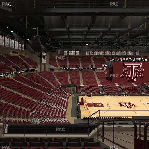 Reed Arena - Section 207 Seat View