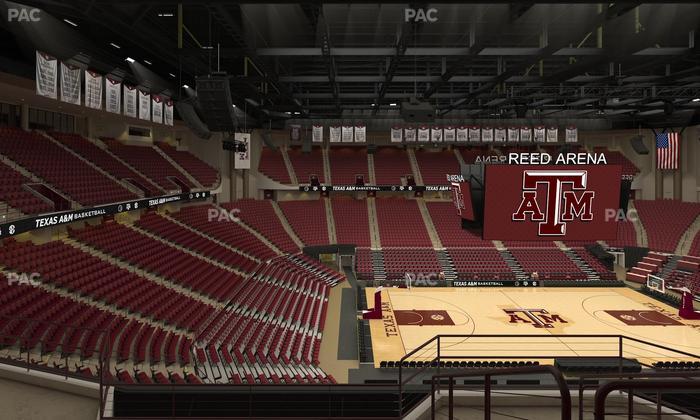 Reed Arena - Section 207 Seat View