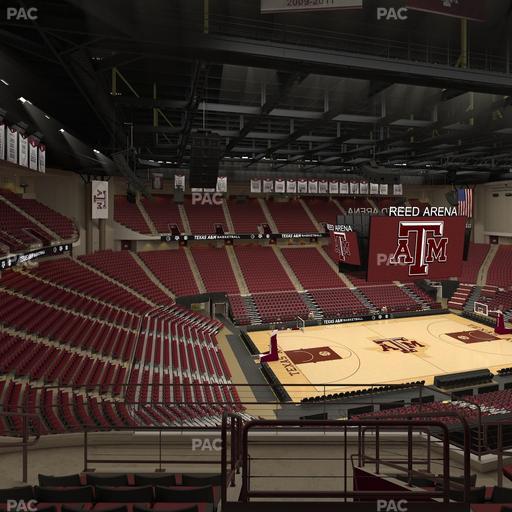 Reed Arena - Section 208 Seat View
