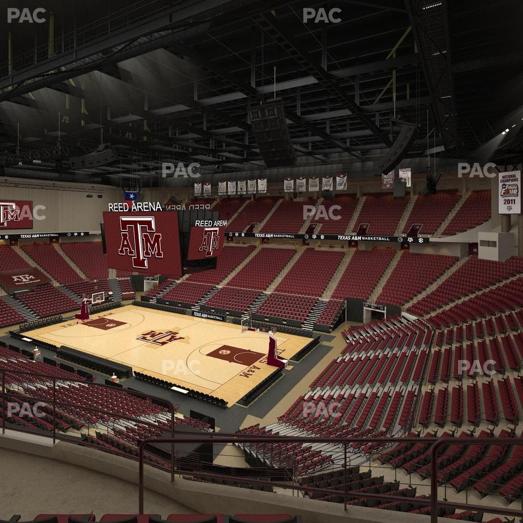 Reed Arena - Section 217 Seat View
