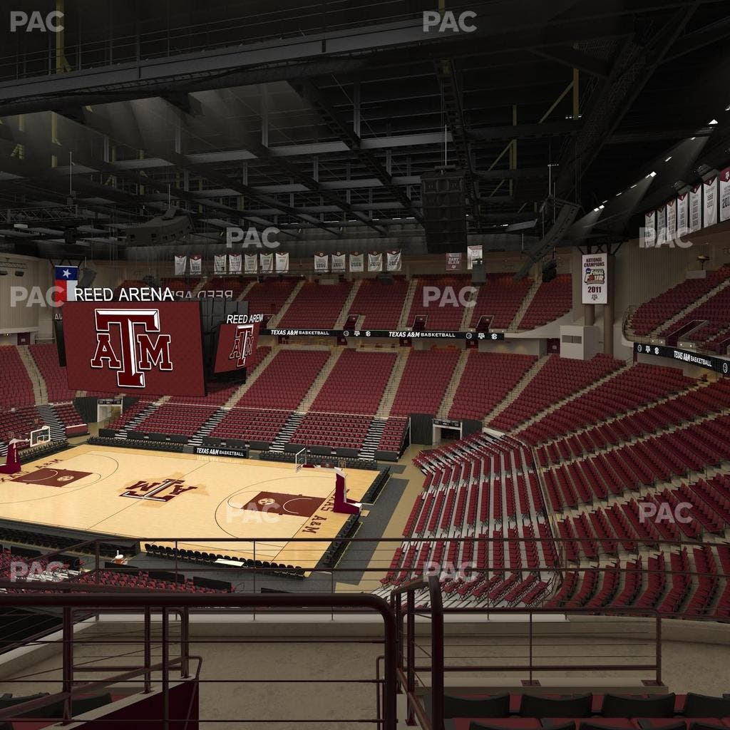Reed Arena - Section 218 Seat View