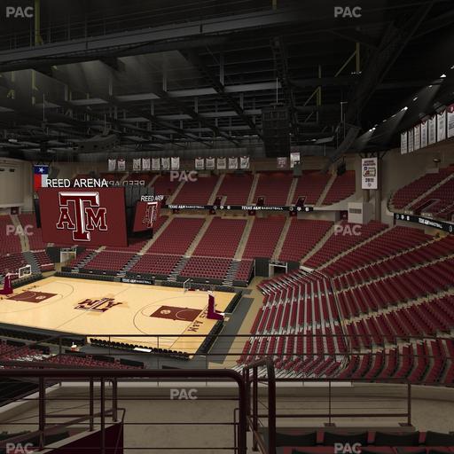 Reed Arena - Section 218 Seat View