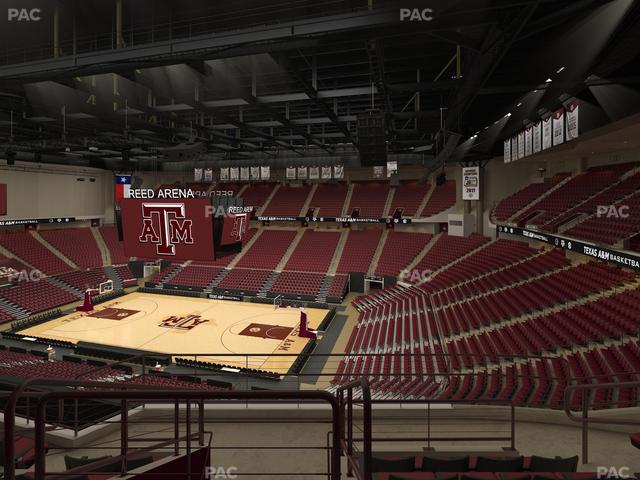 Reed Arena - Section 218 Seat View Reed Arena - Section 218 Seat View