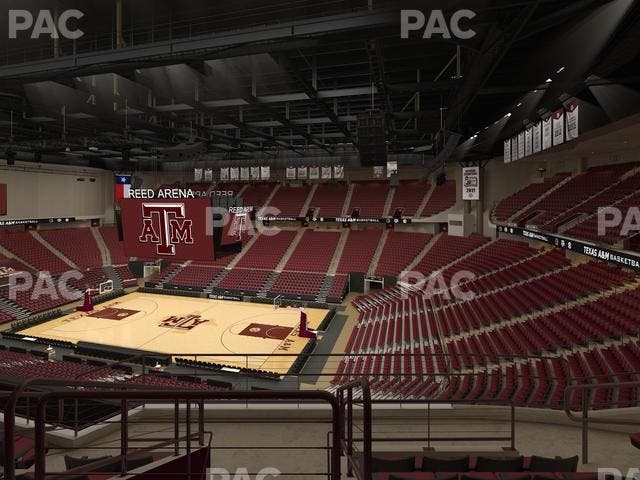 Reed Arena - Section 218 Seat View