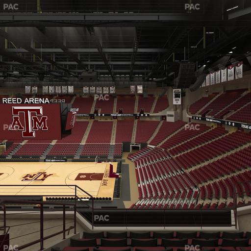 Reed Arena - Section 219 Seat View