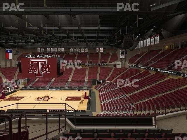 Reed Arena - Section 219 Seat View