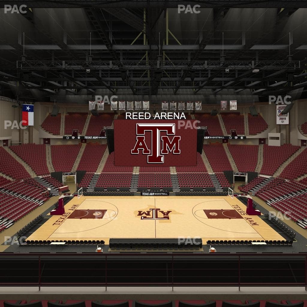 Reed Arena - Section 221 Seat View