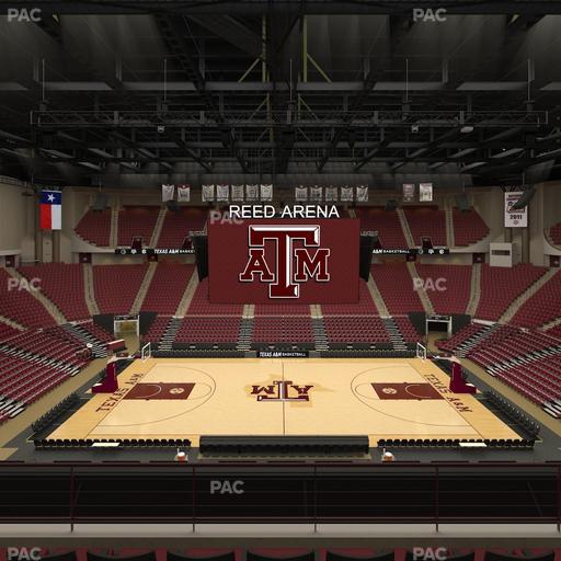 Reed Arena - Section 221 Seat View