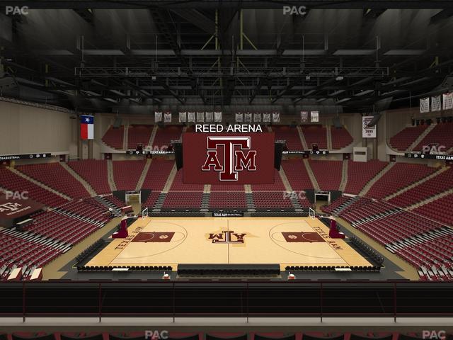 Reed Arena - Section 221 Seat View Reed Arena - Section 221 Seat View