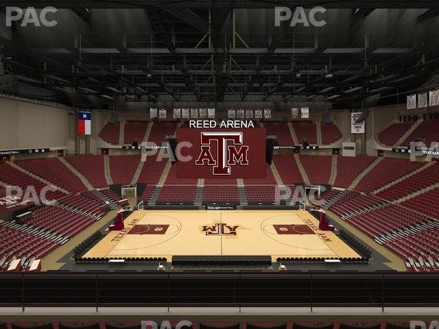 Reed Arena - Section 221 Seat View