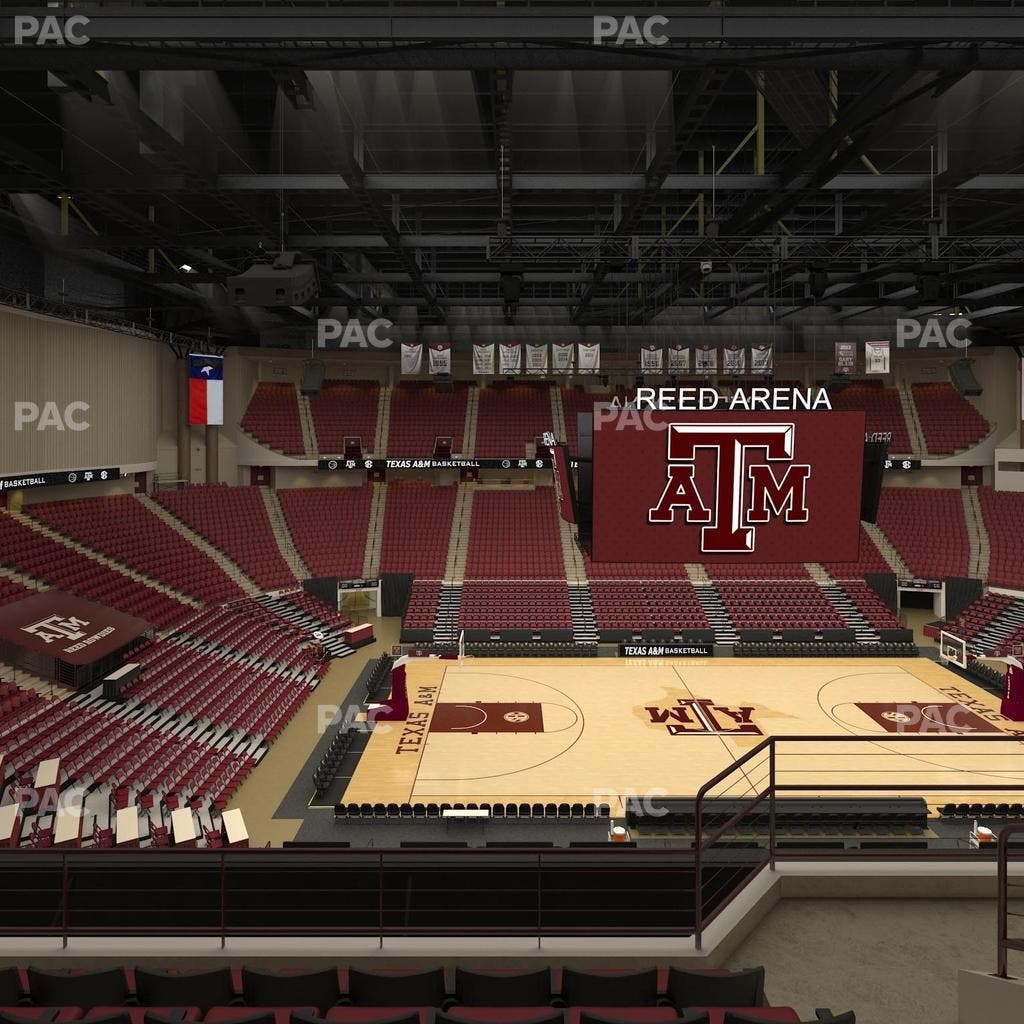 Reed Arena - Section 222 Seat View