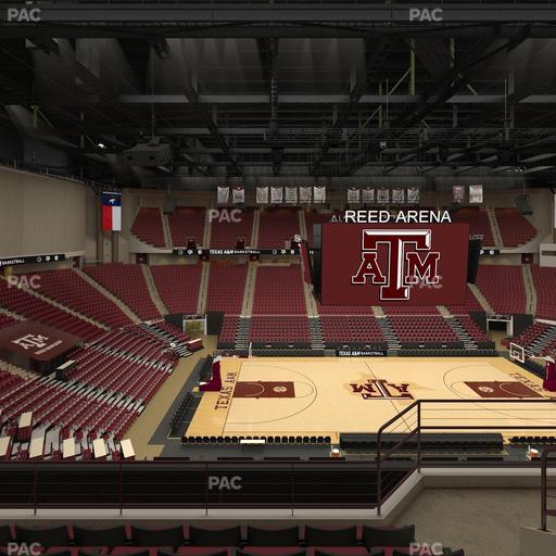 Reed Arena - Section 222 Seat View