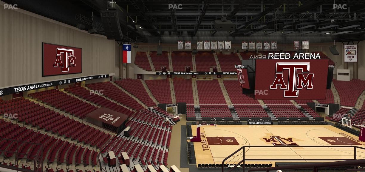 Reed Arena - Section 223 Seat View