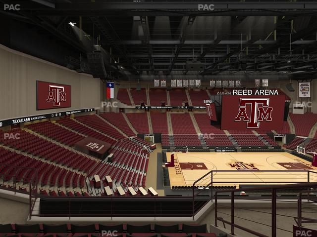 Reed Arena - Section 223 Seat View Reed Arena - Section 223 Seat View