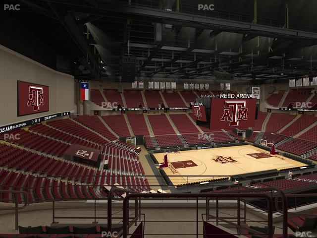Reed Arena - Section 224 Seat View Reed Arena - Section 224 Seat View
