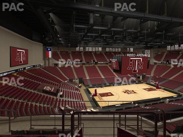 Reed Arena - Section 224 Seat View