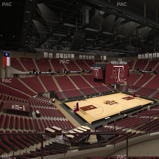 Reed Arena - Section 225 Seat View