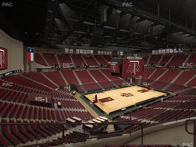 Reed Arena - Section 225 Seat View Reed Arena - Section 225 Seat View