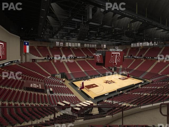 Reed Arena - Section 225 Seat View