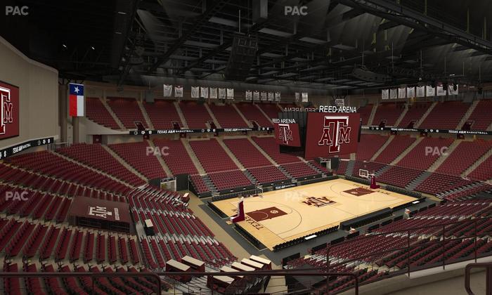 Reed Arena - Section 225 Seat View