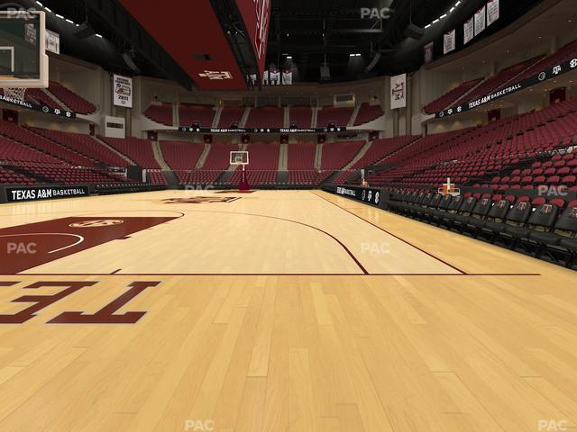 Reed Arena - Section Floor 1 Seat View Reed Arena - Section Floor 1 Seat View