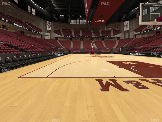Reed Arena - Section Floor 2 Seat View Reed Arena - Section Floor 2 Seat View
