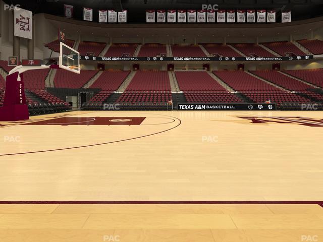 Reed Arena - Section Floor 4 Seat View Reed Arena - Section Floor 4 Seat View