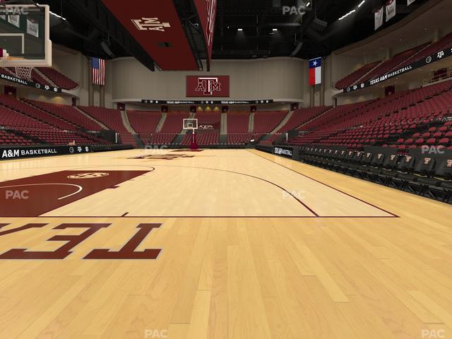 Reed Arena - Section Floor 5 Seat View Reed Arena - Section Floor 5 Seat View