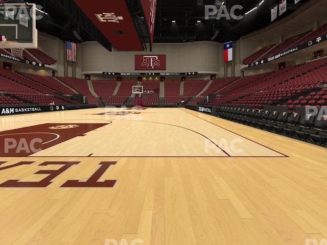 Reed Arena - Section Floor 5 Seat View