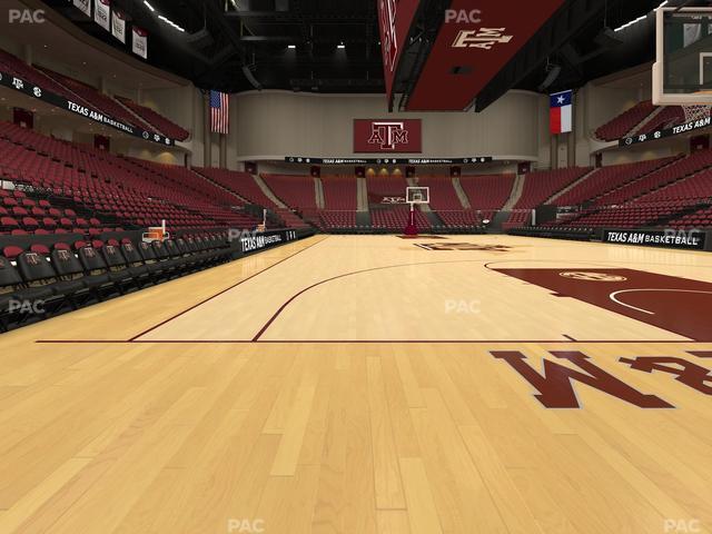 Reed Arena - Section Floor 6 Seat View Reed Arena - Section Floor 6 Seat View