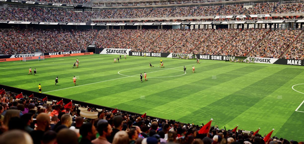 Reliant Stadium - Section 103 Seat View