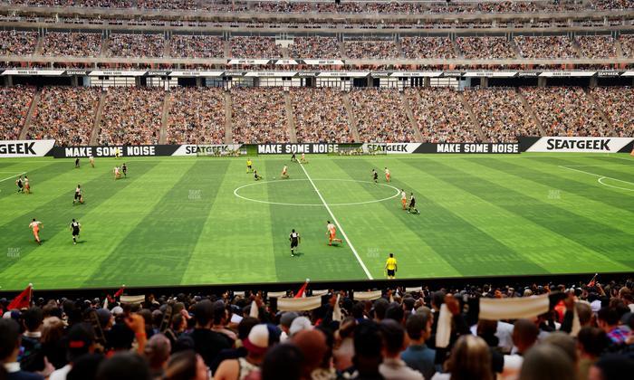 Reliant Stadium - Section 107 Seat View