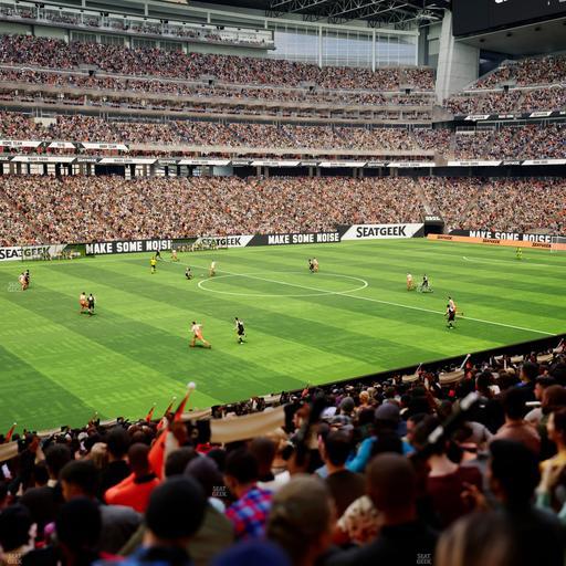 Reliant Stadium - Section 110 Seat View
