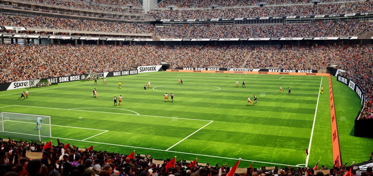 Reliant Stadium - Section 114 Seat View