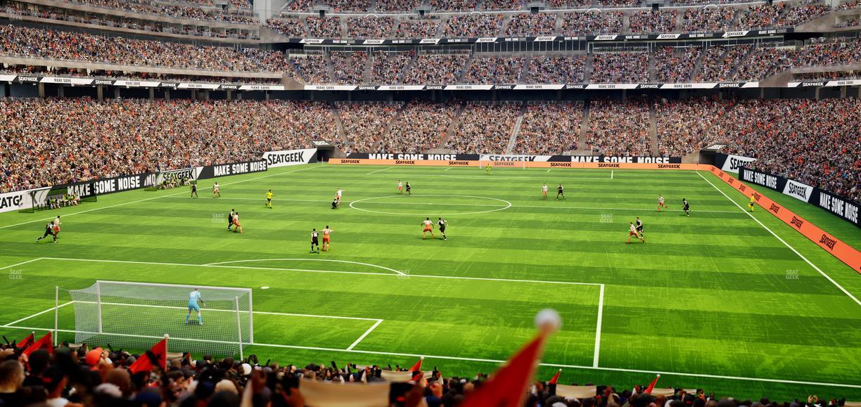 Reliant Stadium - Section 115 Seat View