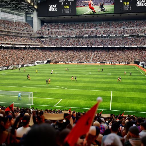 Reliant Stadium - Section 115 Seat View