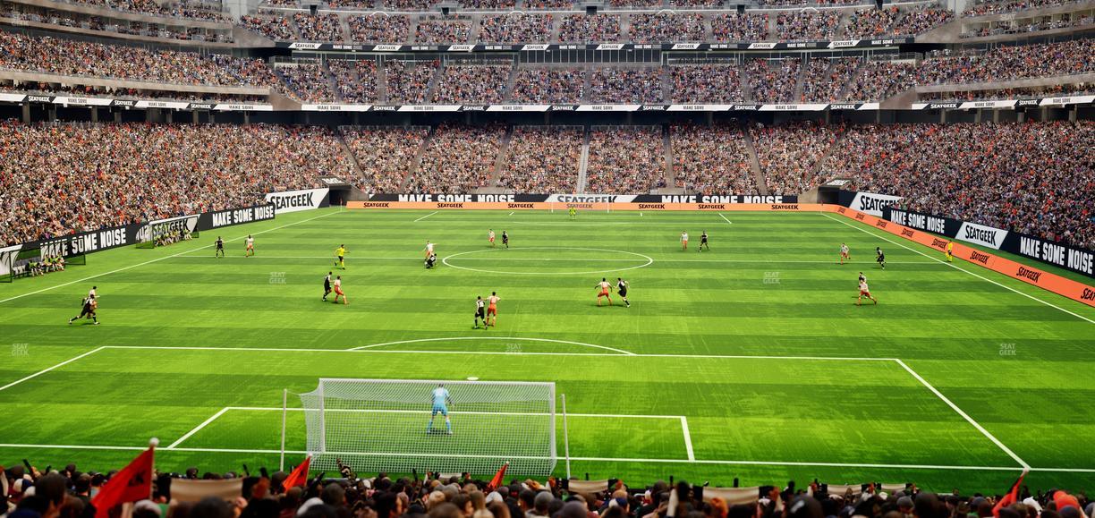 Reliant Stadium - Section 116 Seat View