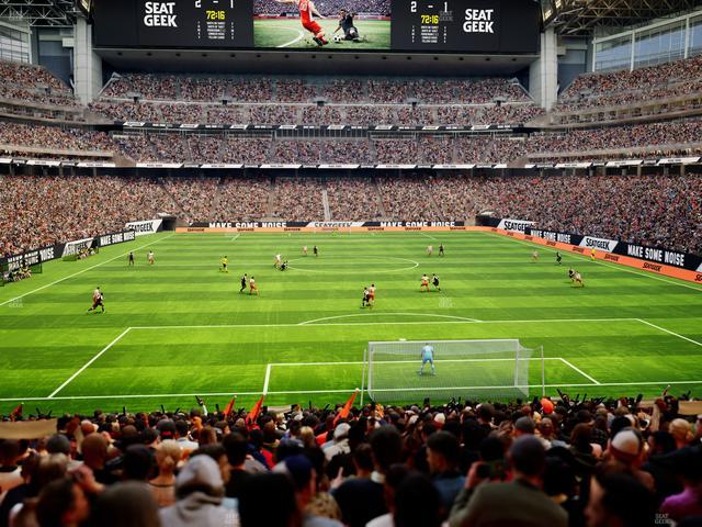 Reliant Stadium - Section 117 Seat View Reliant Stadium - Section 117 Seat View
