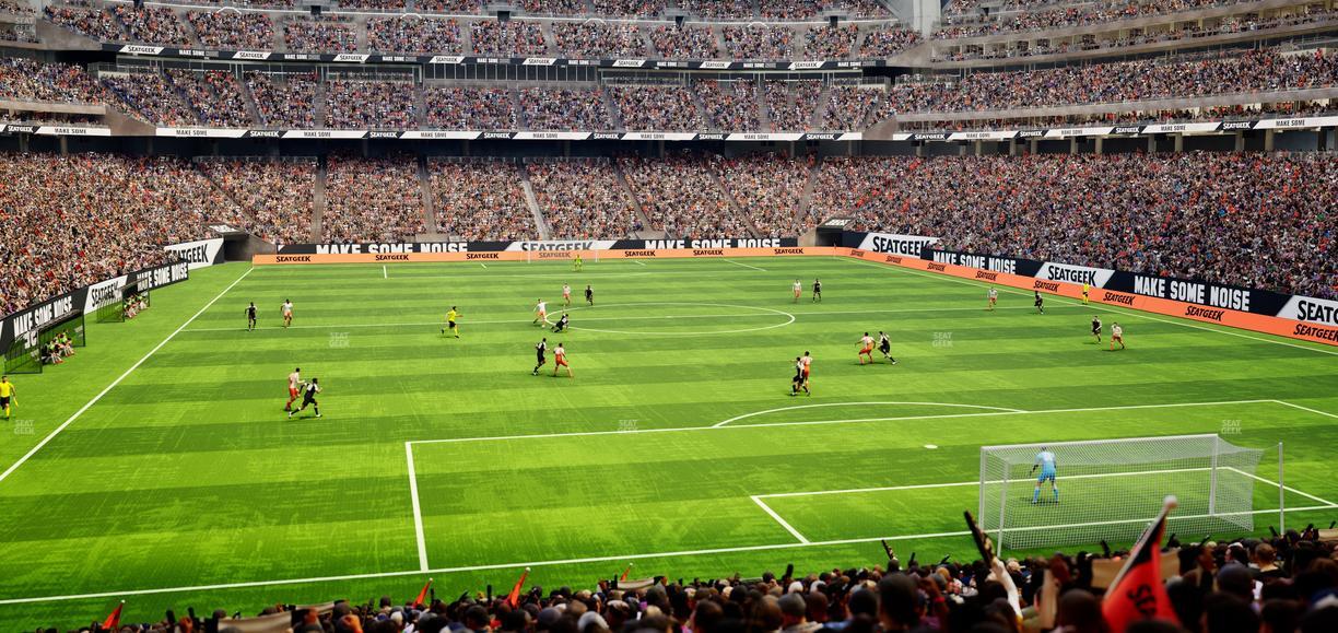 Reliant Stadium - Section 118 Seat View