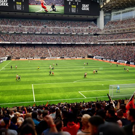 Reliant Stadium - Section 118 Seat View