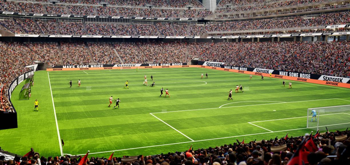 Reliant Stadium - Section 119 Seat View