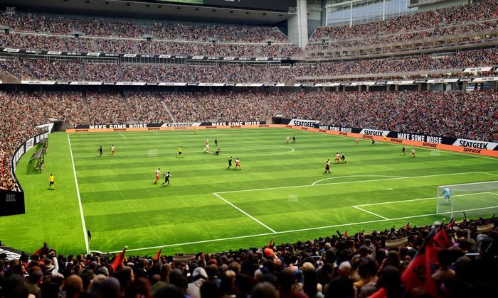 Reliant Stadium - Section 119 Seat View