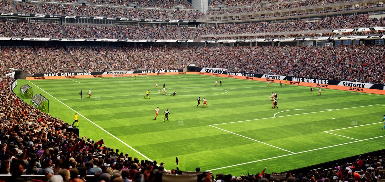 Reliant Stadium - Section 120 Seat View