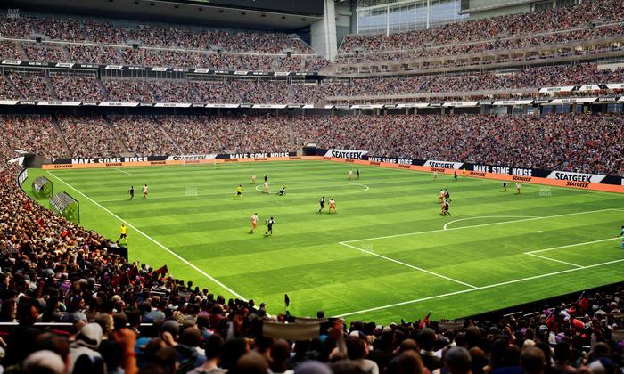 Reliant Stadium - Section 120 Seat View