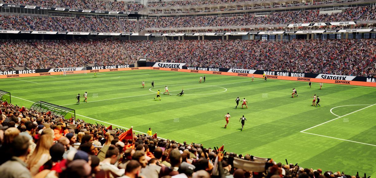 Reliant Stadium - Section 122 Seat View
