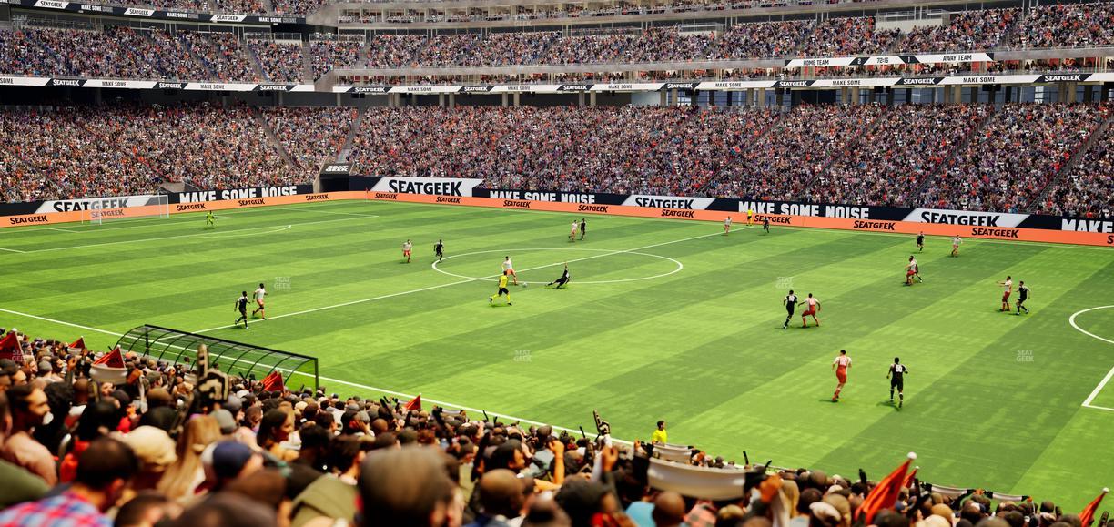 Reliant Stadium - Section 123 Seat View
