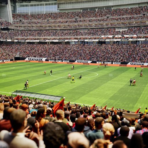 Reliant Stadium - Section 124 Seat View